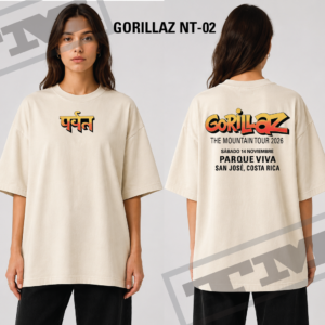 Tee Gorillaz 2026 - NT 02
