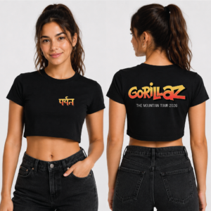 T-Shirt Gorillaz Mountain 3